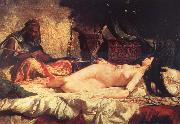 Mariano Fortuny y Marsal Odalisque oil